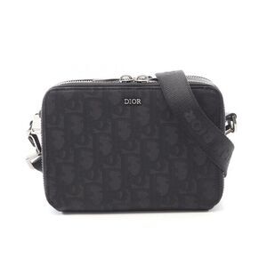 Dior Oblique Nylon Leather Shoulder Bag